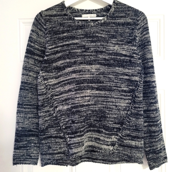 Oak + Fort Pullover Crew Neck Ribbed Knit Sweater Size XS - Picture 1 of 15
